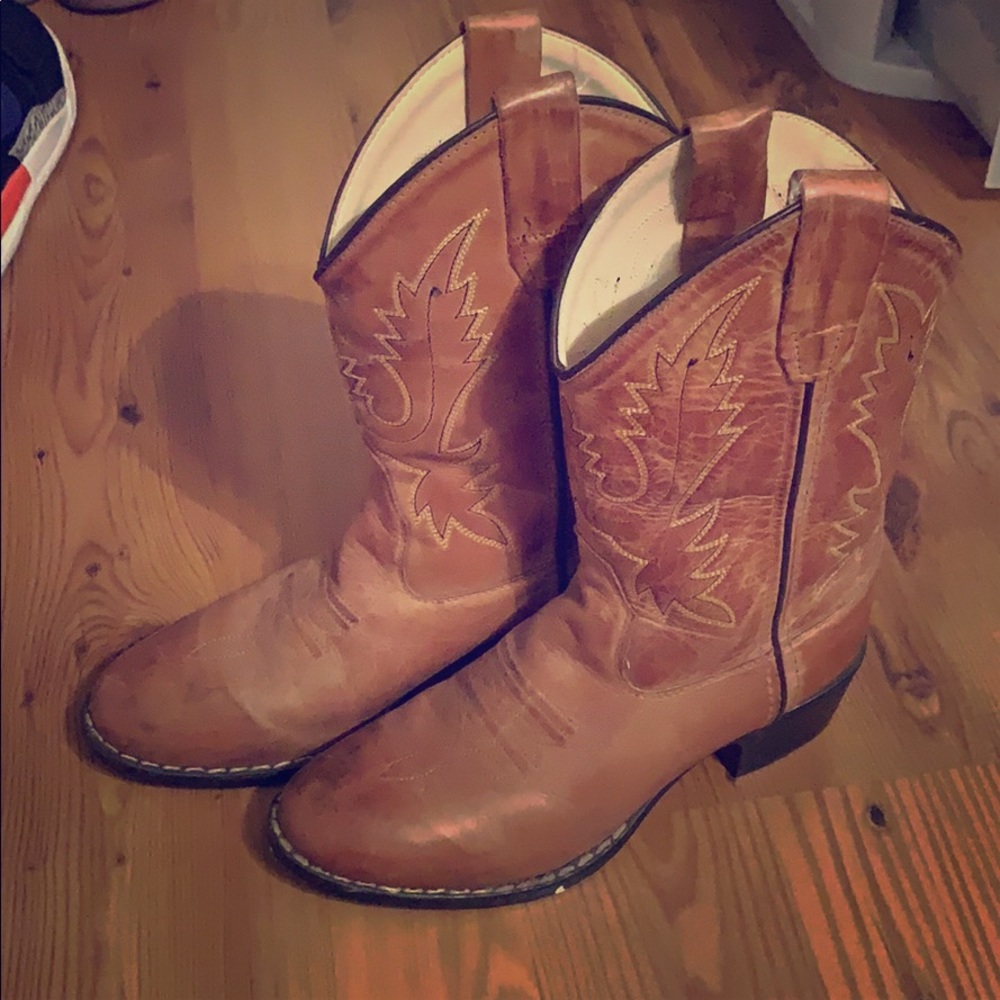 Kid Cowboy Boots! Slightly worn
